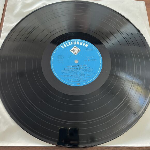 Haydn Edition Bläserdivertimenti Divertimenti for Wind Instruments Vol. 1 4xLP - Picture 7 of 13